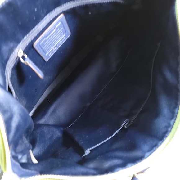 NWOT Coach Smooth Leather color block Tote - Picture 10 of 10